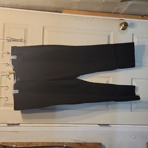 CJ Banks Black casual pants straight leg sz 18